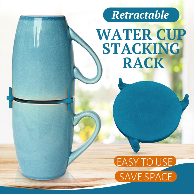 Retractable Water Cup Stacking Rack