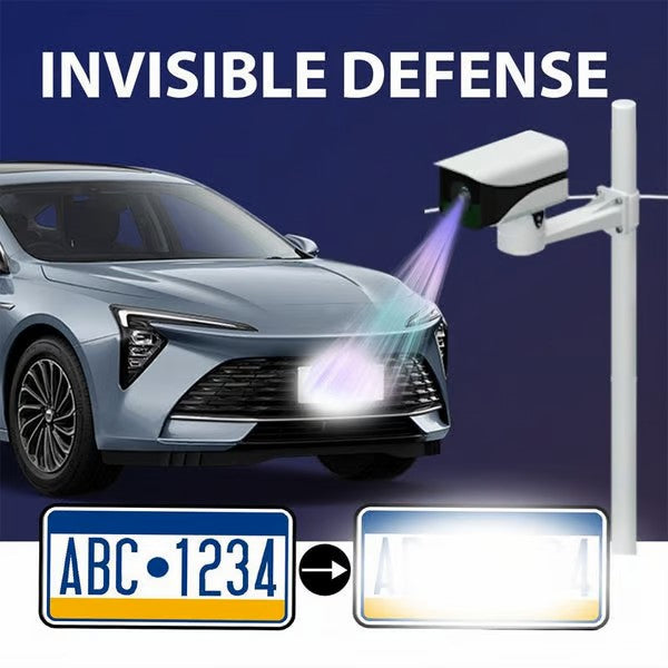 🔥New Hot Sales - 49% OFF👉Car License Plate Invisible Spray